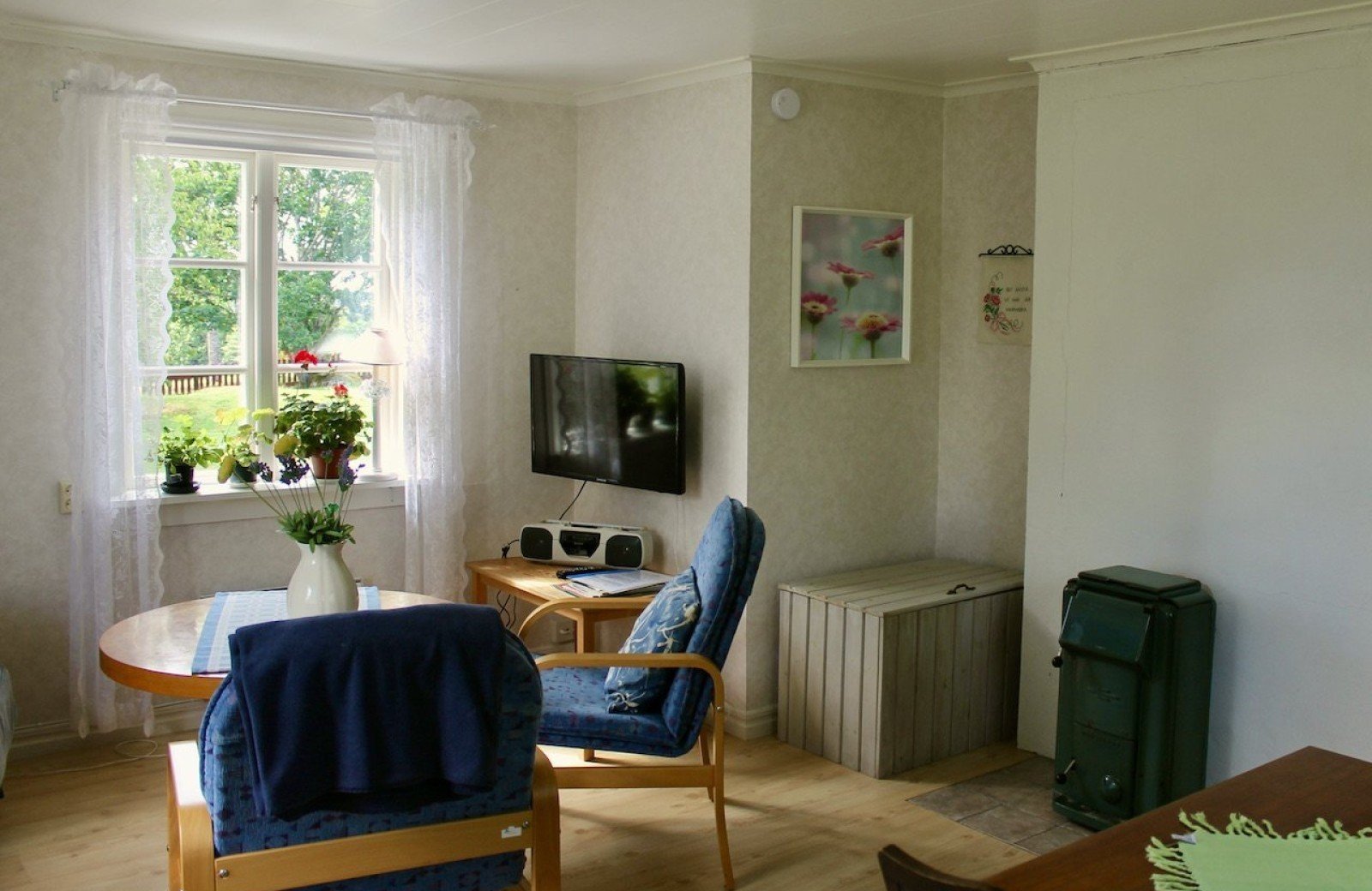 Vakantiehuis woonkamer emil